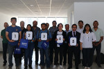 Alumnos ganadores del 9º Concurso Interno de Programación, organizado por el Departamento de Sistemas y Computación