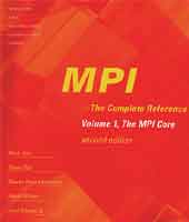 21) MPI The Complete Reference - Volume 1, The MPI Core